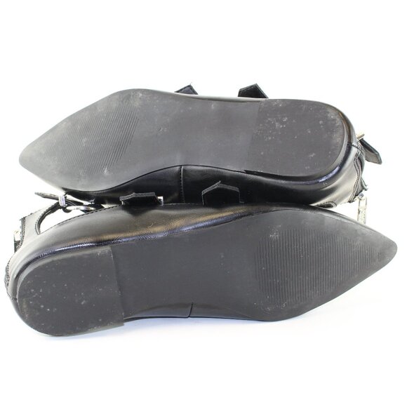 Killstar Gothic Moon Crest Oracle Flats Womens (US 9/EU 40) - Picture 9 of 10